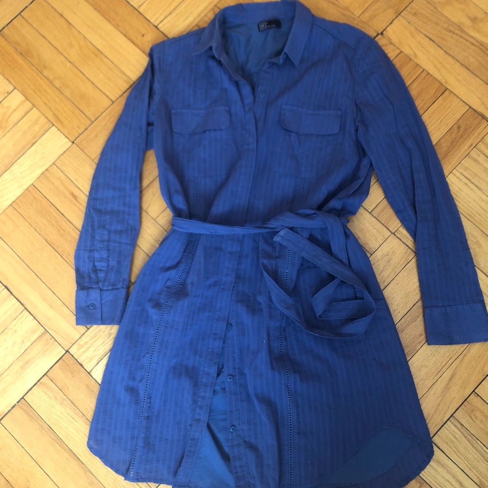 Gap Cotton Dress, size M, Navy